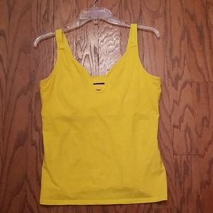 BOSTON PROPER YELLOW TANK SIZE S